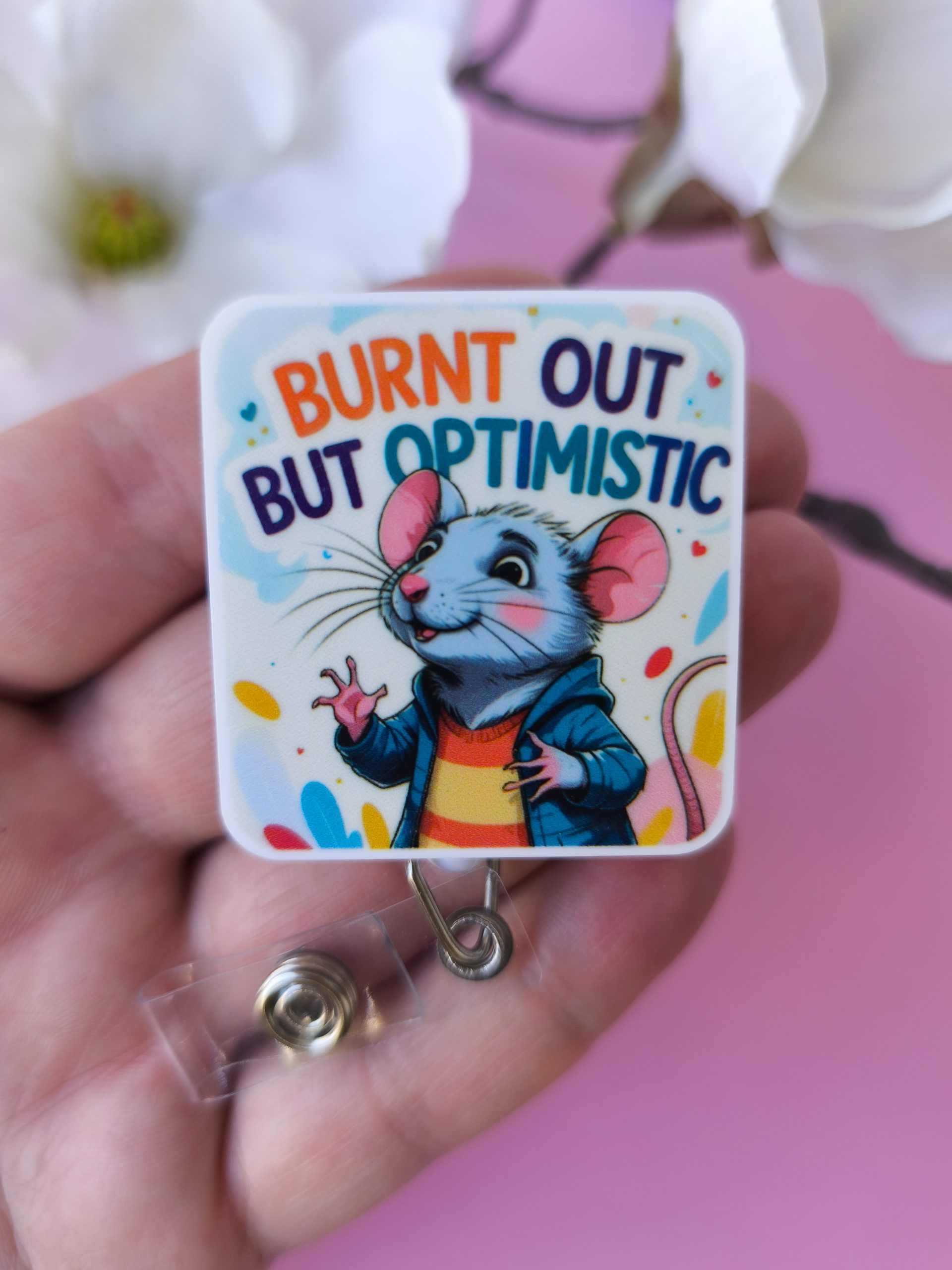 "Burnt out but optimistic"
