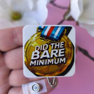 „Bare minimum“