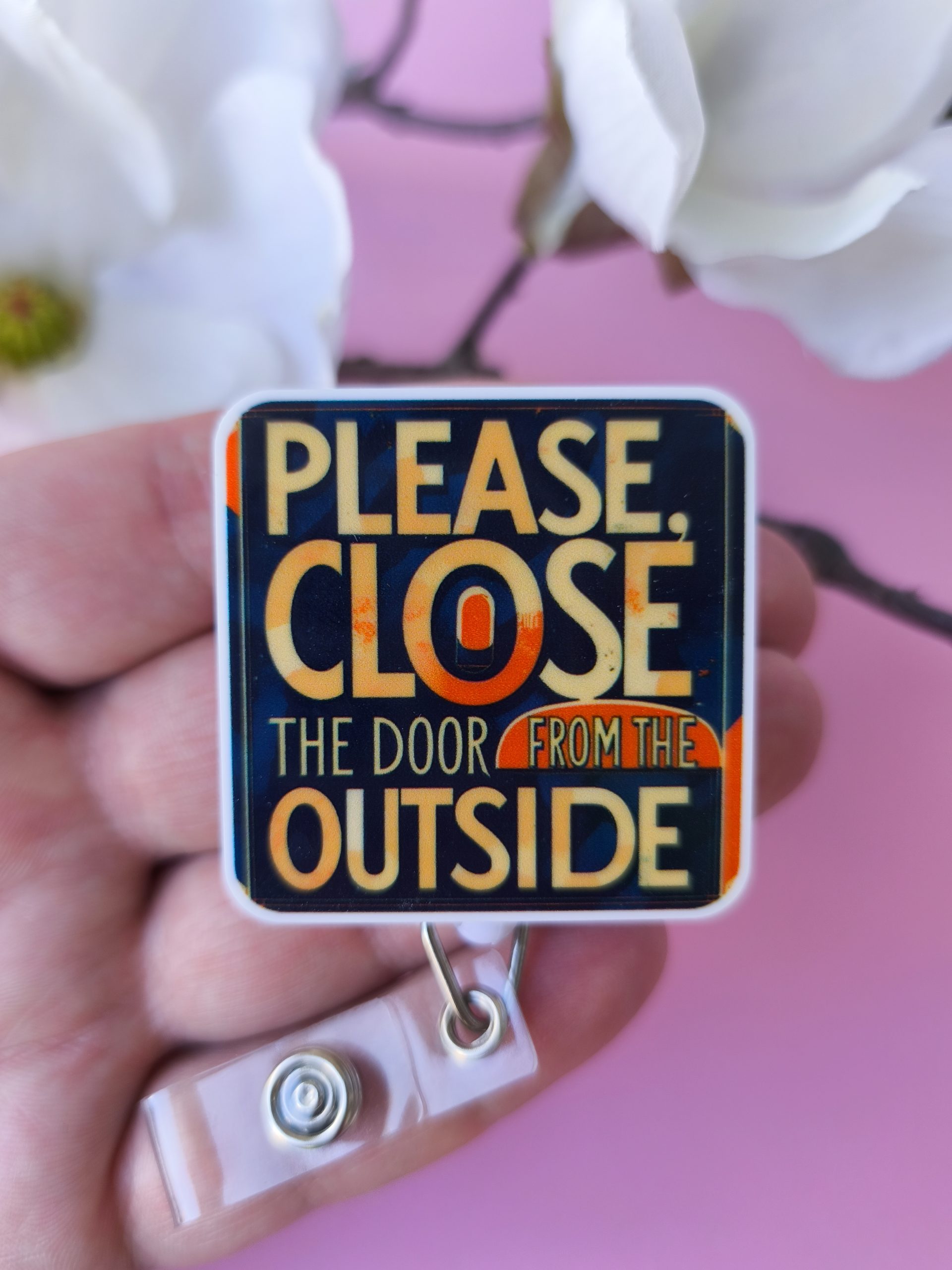 "Close the door..."